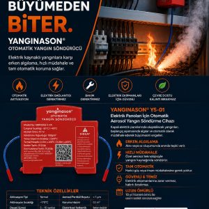 Pano Tipi Otomatik Yangın Söndürücü