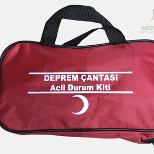 Deprem Çantası Acil Durum Kiti | İlk Yardım ve Afet Seti | Ev, Araç, Ofis İçin Taşınabilir Hazırlık Çantası